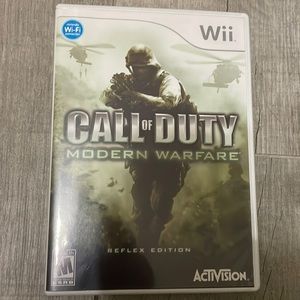 Wii Call of Duty Modern Warfare Reflex Edition